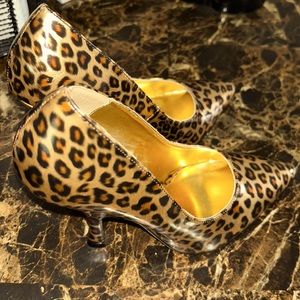 Cheetah Print Heels